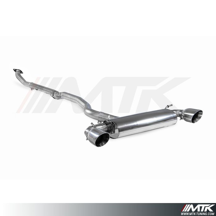 GPFback avec tube intermediaire Toyota Yaris GR Pack Track Pre-Facelift